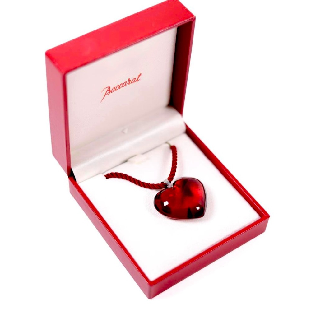 Baccarat Heart Necklace